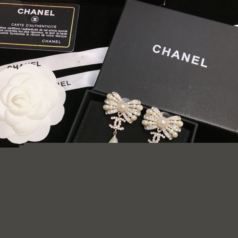 Ch*el earrings